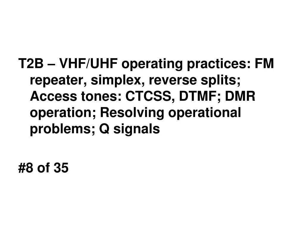 t2b vhf uhf operating practices fm repeater