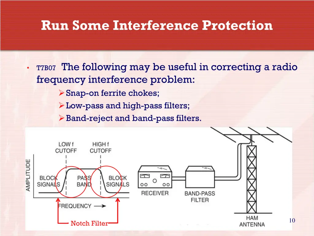 run some interference protection 8