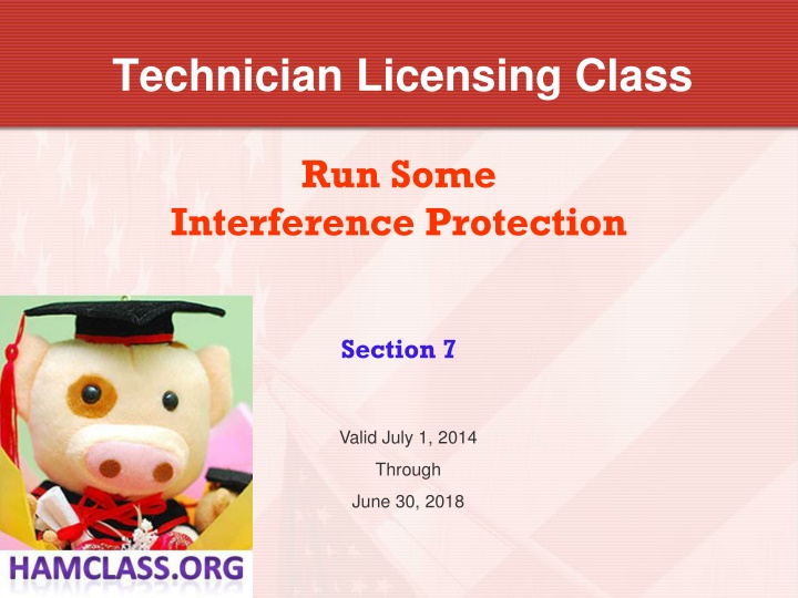 technician licensing class