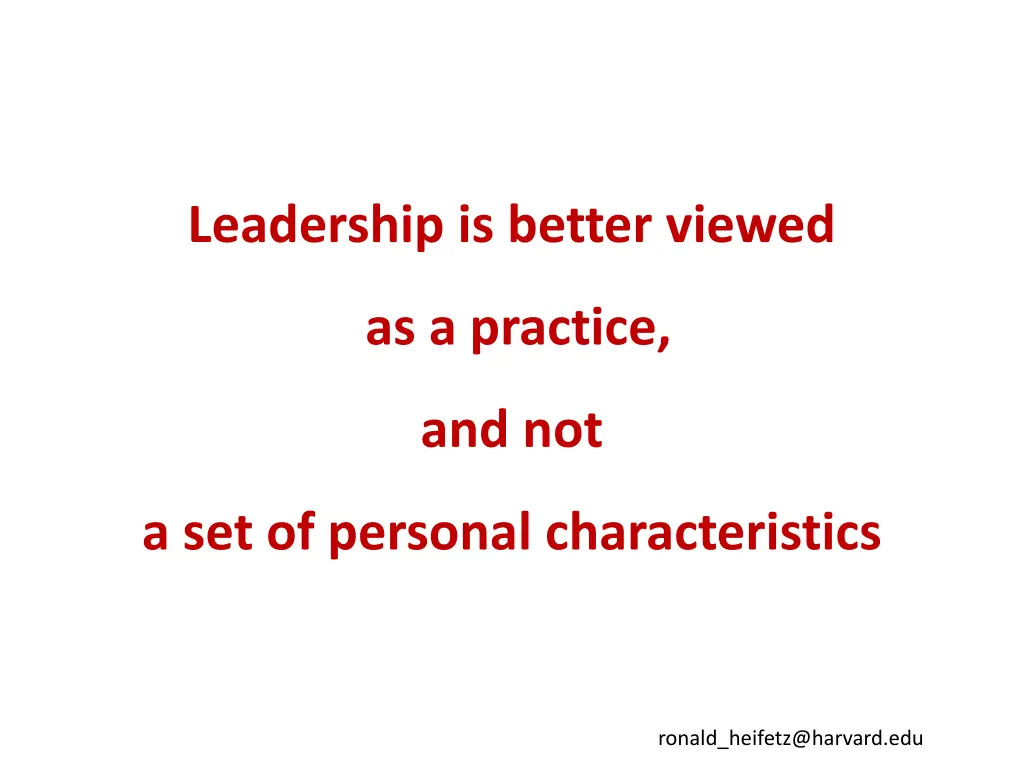 leadership is better viewed