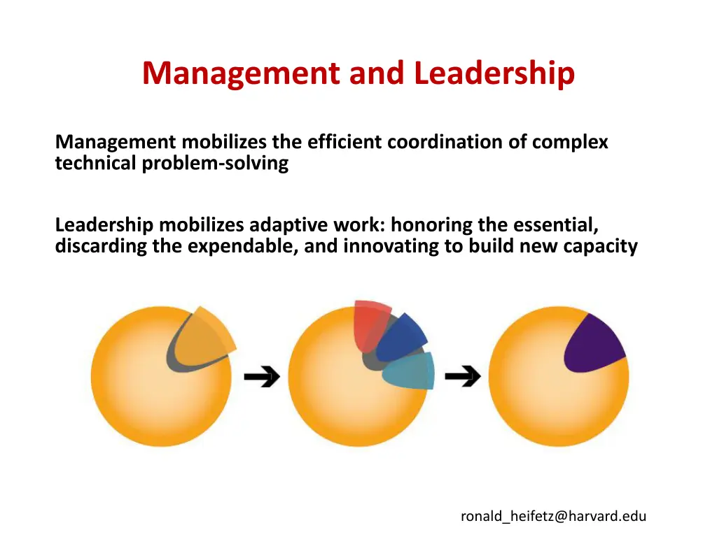 management and leadership