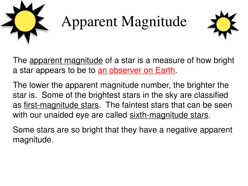 apparent magnitude