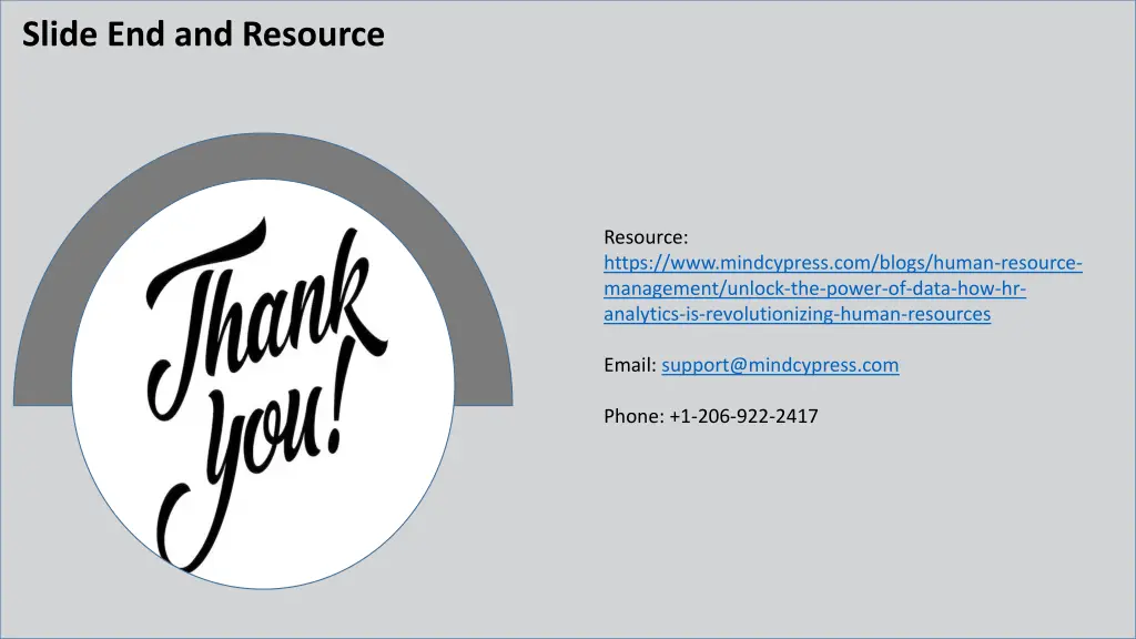 slide end and resource