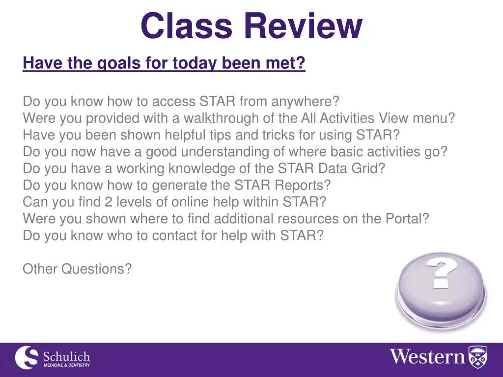 class review