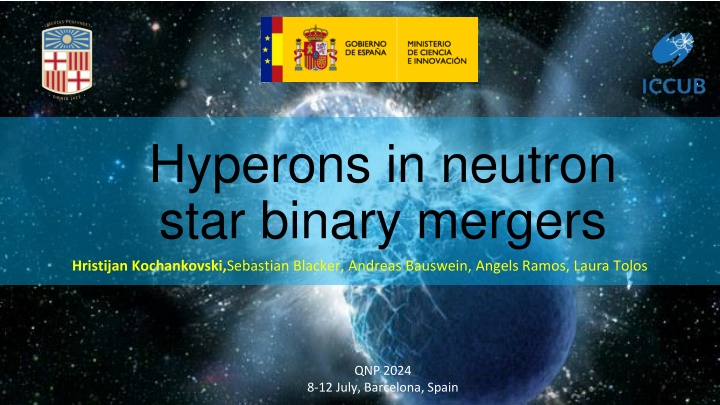 hyperons in neutron star binary mergers