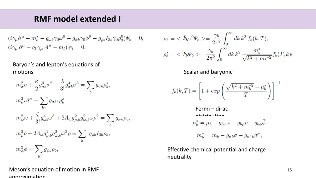 rmf model extended i