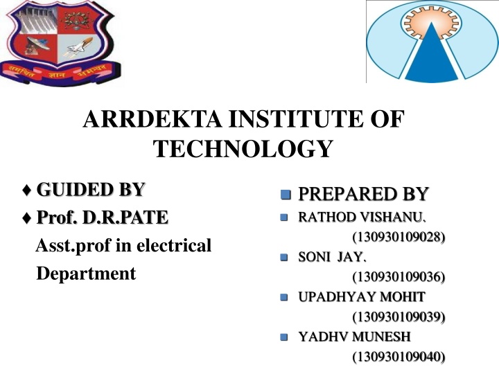 arrdekta institute of technology