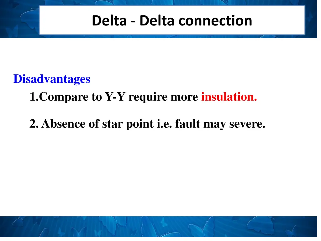 delta delta connection 2