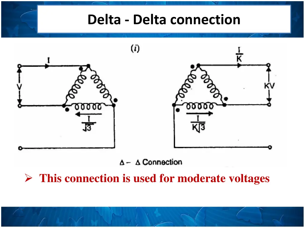 delta delta connection