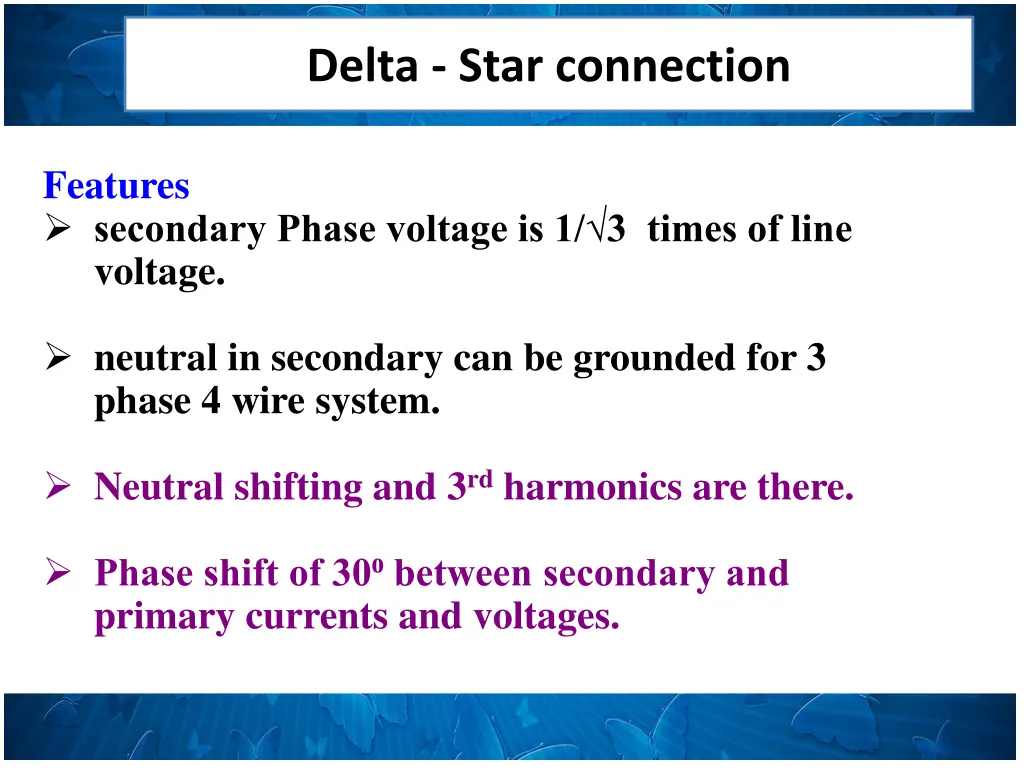 delta star connection 1