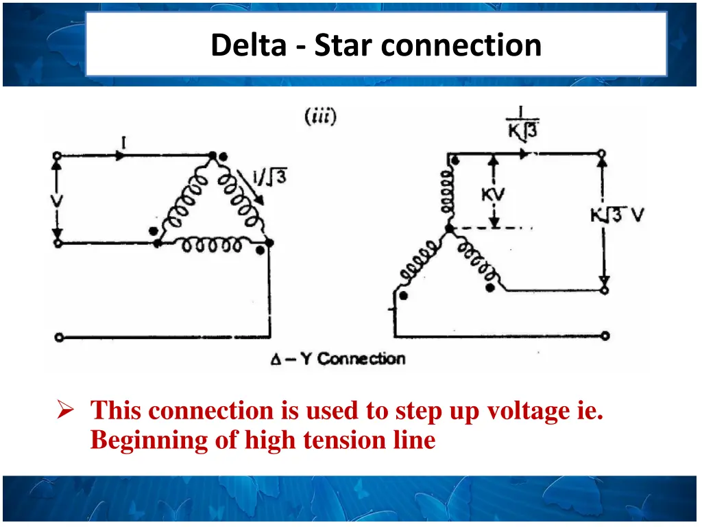 delta star connection