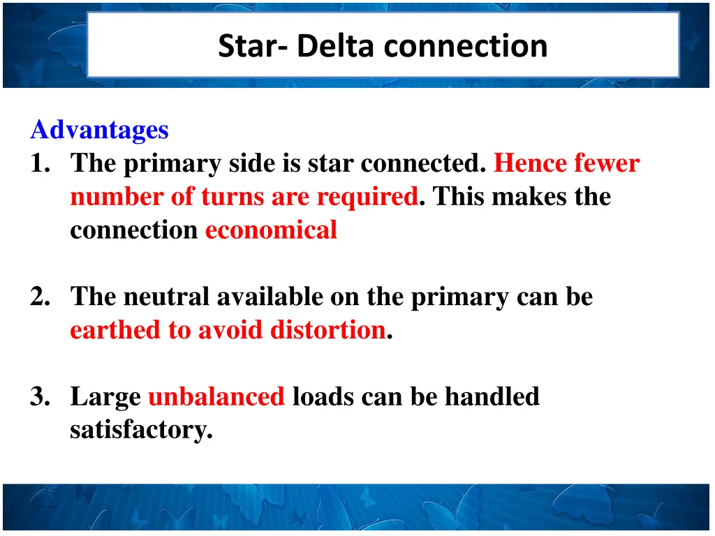 star delta connection 1