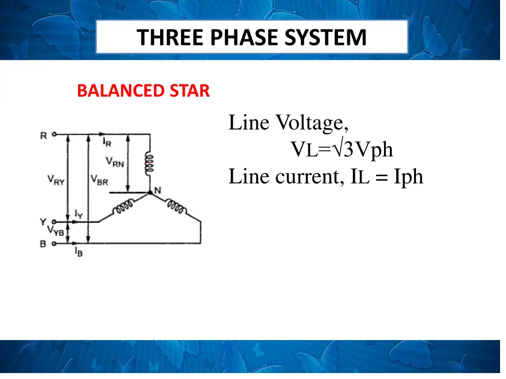 three phase system 1