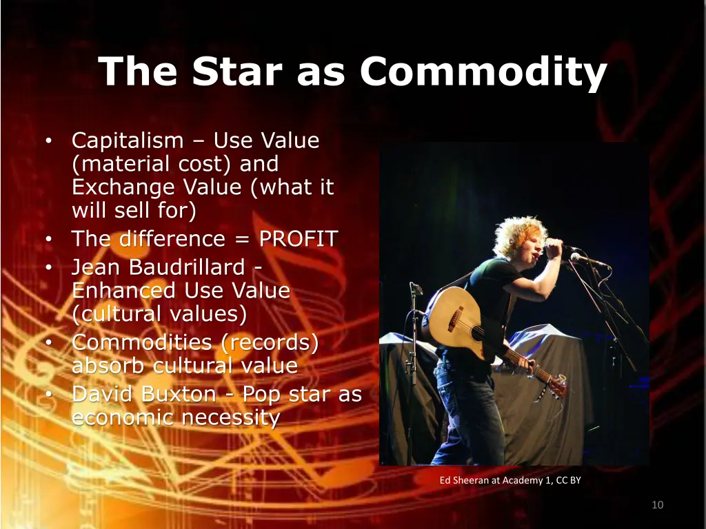 the star as commodity