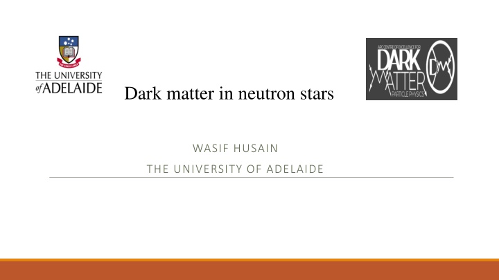 dark matter in neutron stars