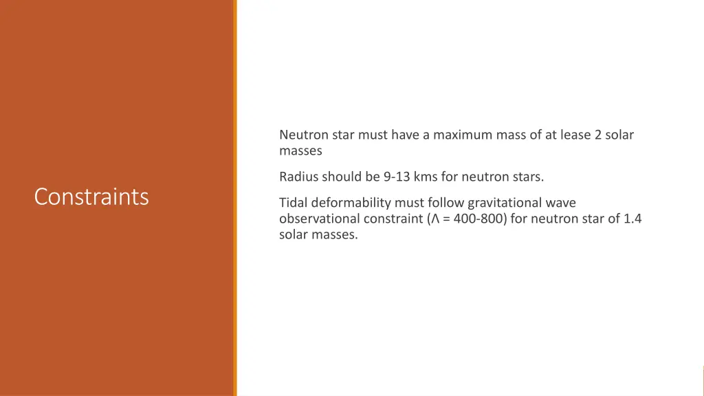 neutron star must have a maximum mass of at lease