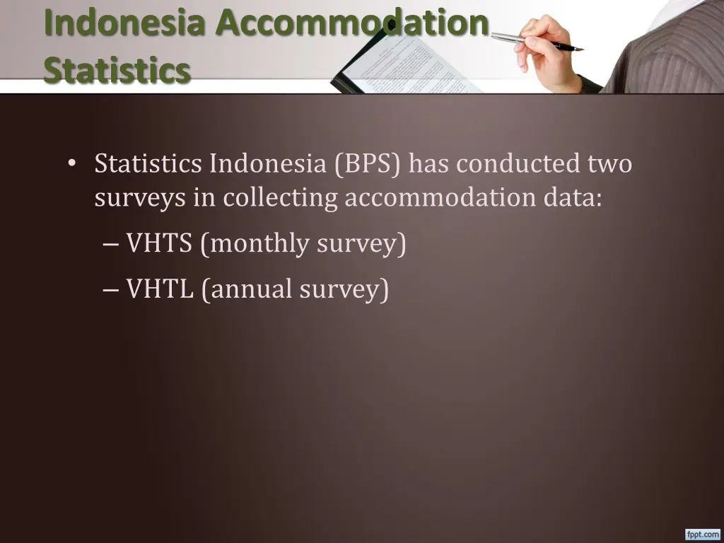 indonesia accommodation statistics