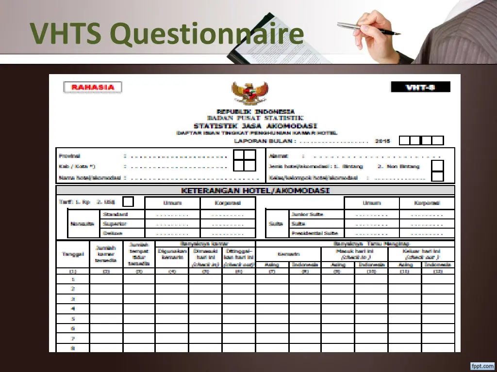 vhts questionnaire