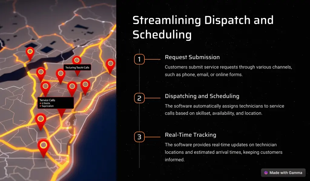 streamlining dispatch and scheduling