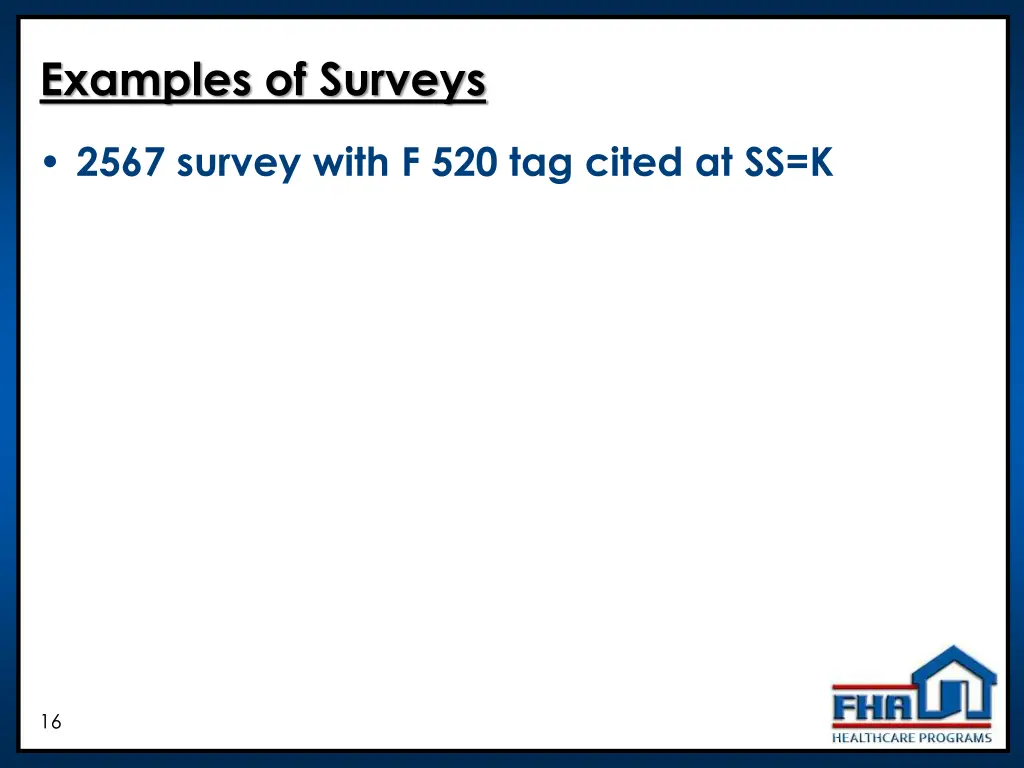 examples of surveys 1