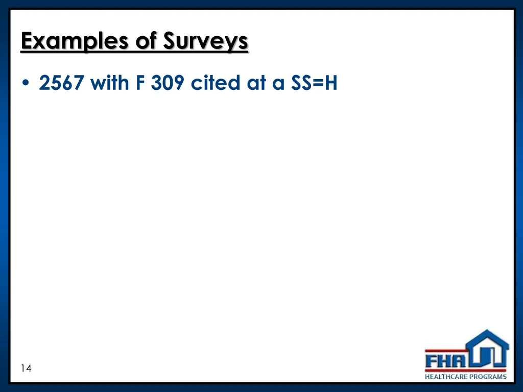 examples of surveys