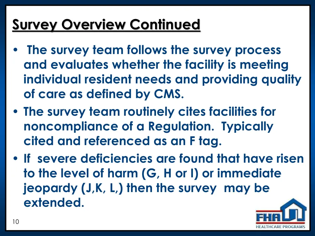 survey overview continued 1