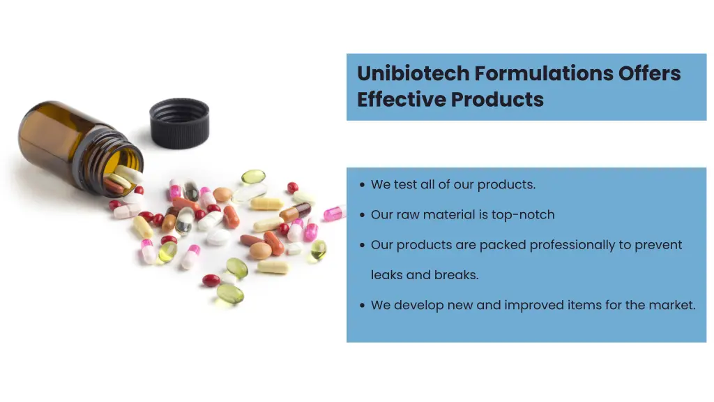 unibiotech formulations offers effective products