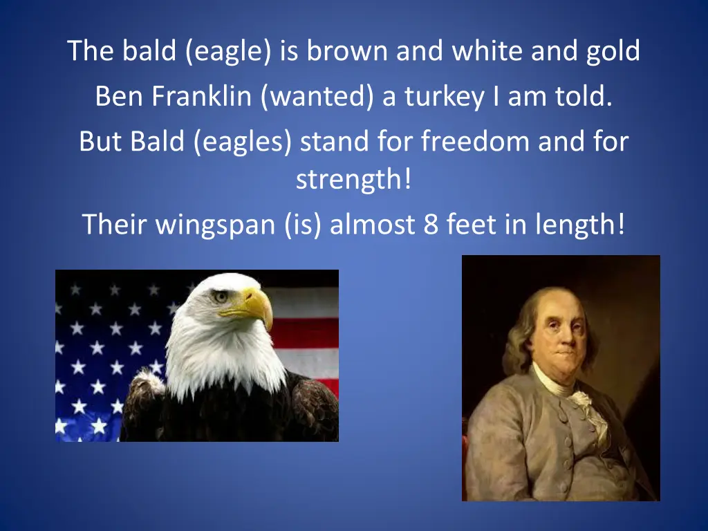 the bald eagle is brown and white and gold