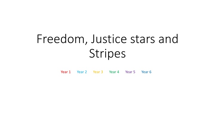 freedom justice stars and stripes