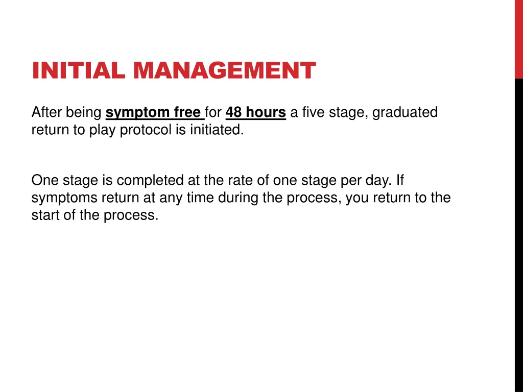 initial management 1