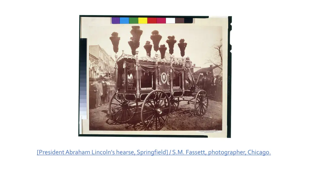 president abraham lincoln s hearse springfield