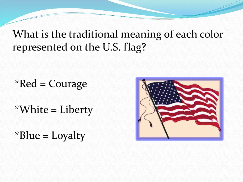 what is the traditional meaning of each color