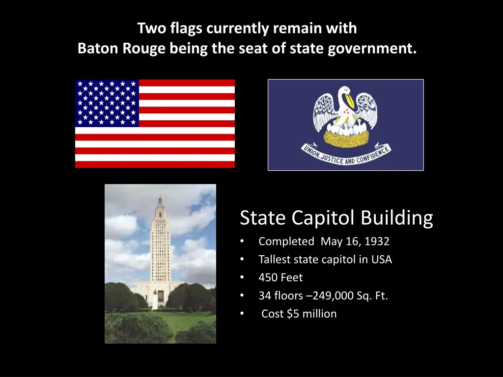 two flags currently remain with