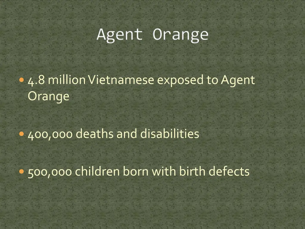 agent orange