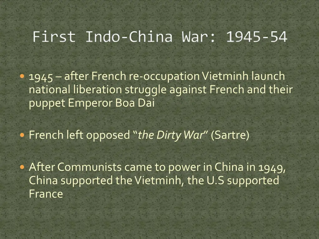 first indo china war 1945 54