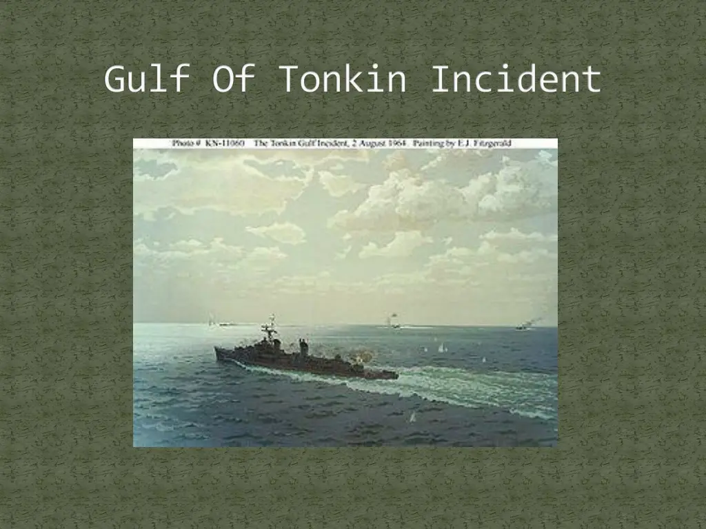 gulf of tonkin incident