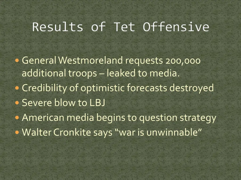 results of tet offensive