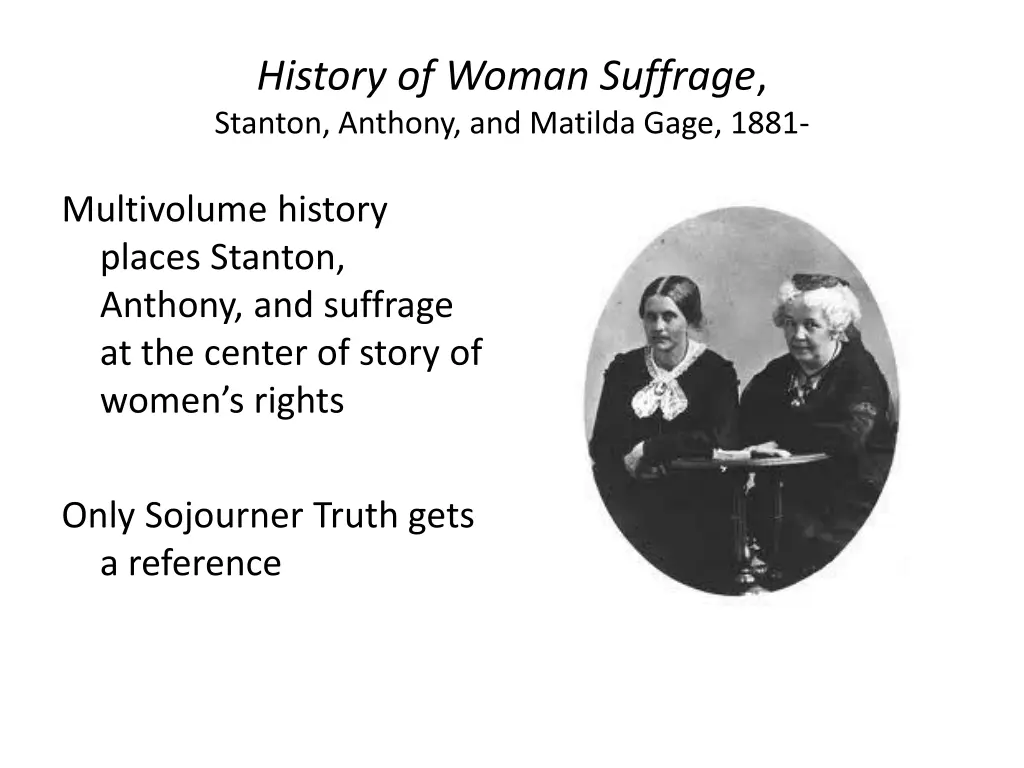 history of woman suffrage stanton anthony