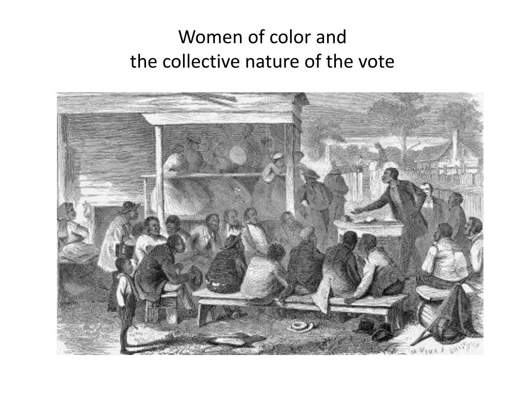 women of color and the collective nature