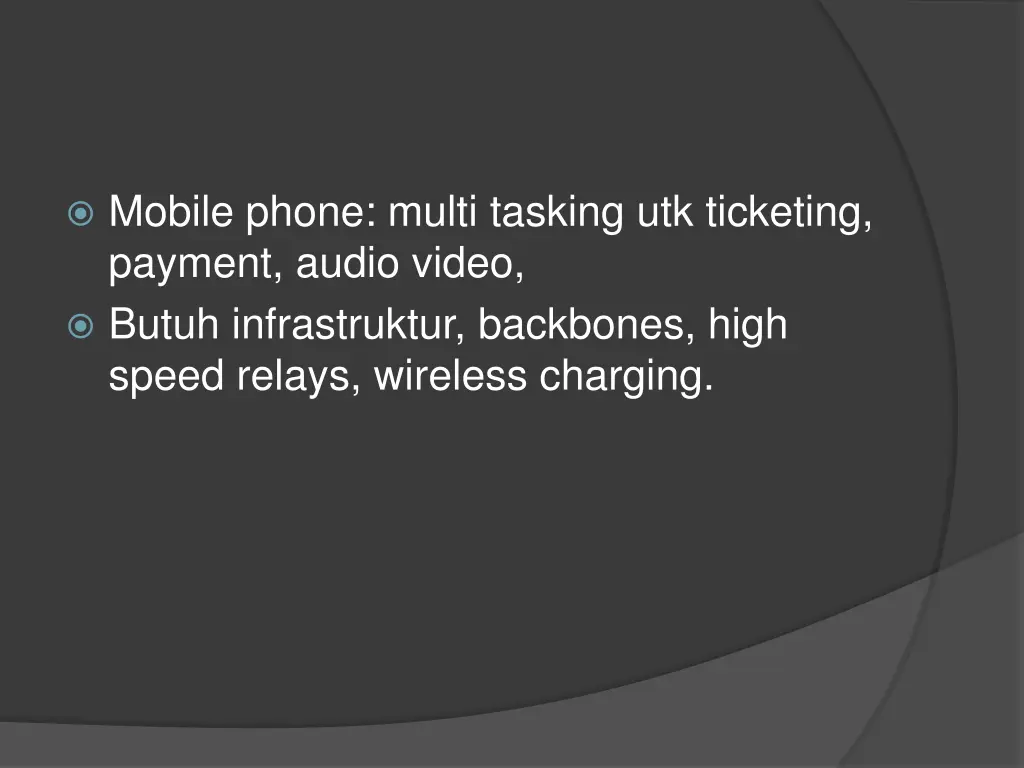 mobile phone multi tasking utk ticketing payment