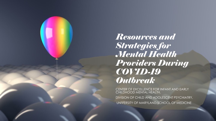 resources and strategies for mental health