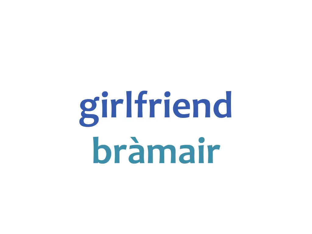 girlfriend br mair