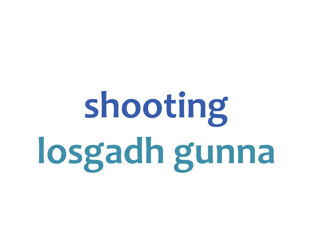 shooting losgadh gunna