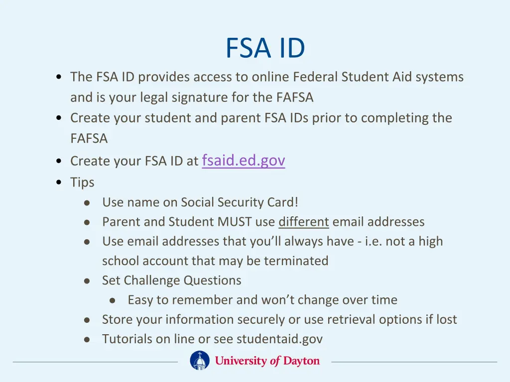 fsa id