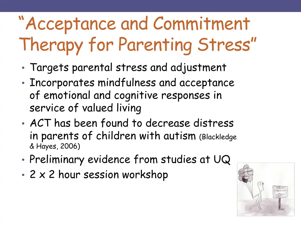 acceptance and commitment therapy for parenting