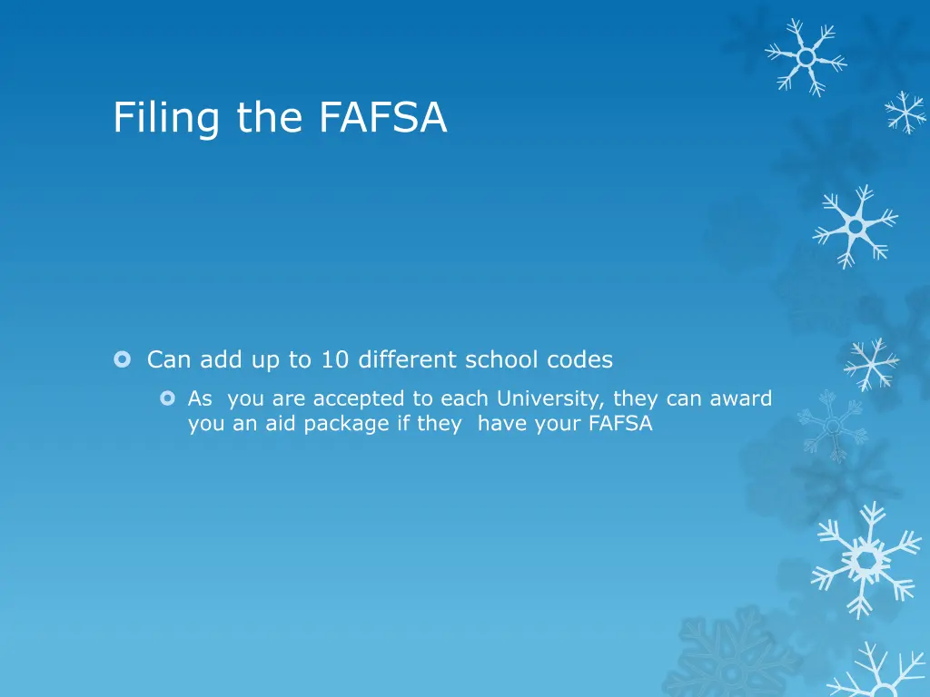 filing the fafsa 3