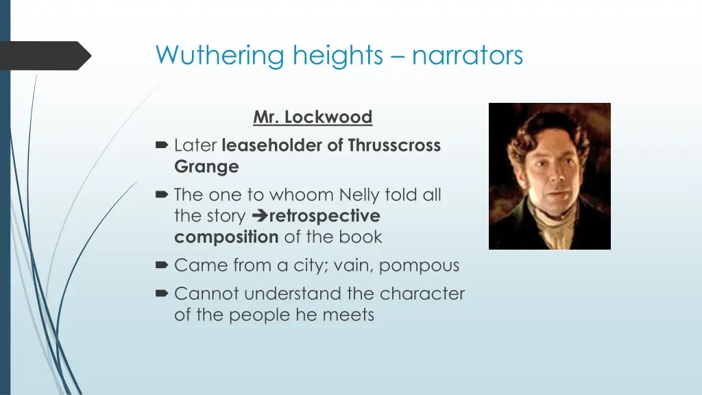 wuthering heights narrators 2