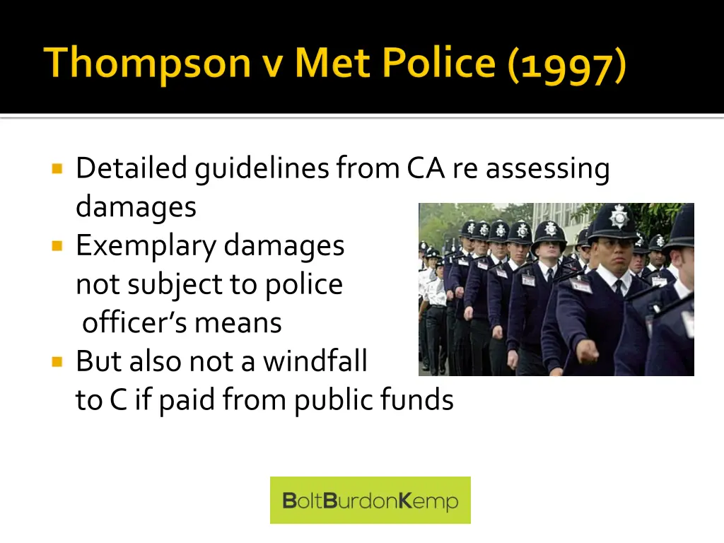 detailed guidelines from ca re assessing damages