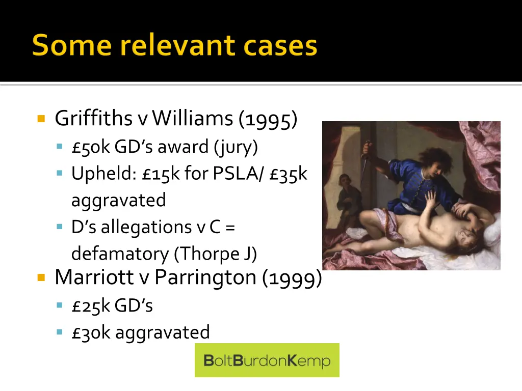 griffiths v williams 1995 50k gd s award jury