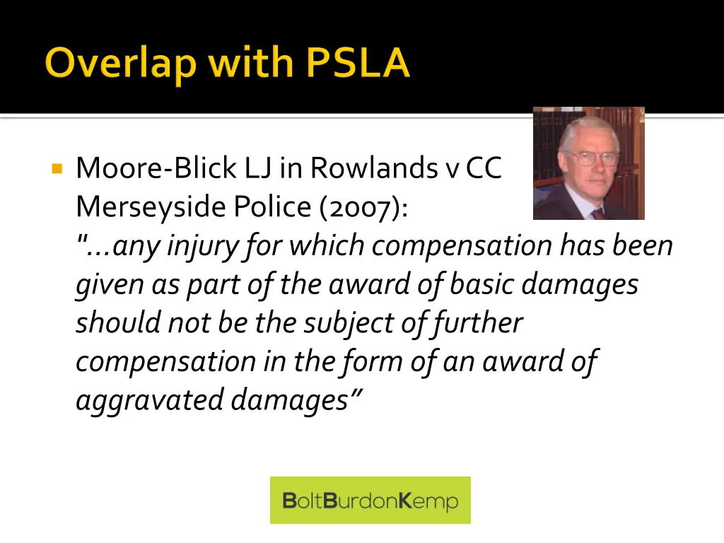 moore blicklj in rowlands v cc merseyside police